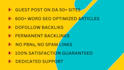 write and publish 10 high da guest post with do follow link building