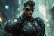 design cyberpunk and fantasy character splash art