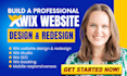wix website redesign wix website design redesign build wix website development