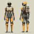 create wars and sci fi illustration
