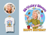 create birthday gift cartoon from photo