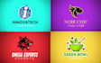 create minimalist 3d professional business logo design