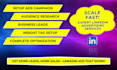 be your linkedin ads expert and manager for b2b marketing and conversions