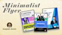 design professional and minimalist flyers and posters