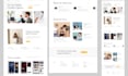 do aesthetic website UI UX design using figma design tool