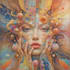 create magical abstract art, psychedelic, surrealism, cubism
