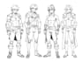 draw sketches with your character