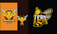 design mascot bee logo
