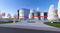 create realistic 3d maquette renders for architecture