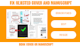format, resize, modify, and fix rejected book covers for ebook and paperback