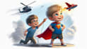 draw middle grade children book illustration