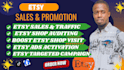 do  etsy products listing  promotion and etsy marketing to increase etsy sales