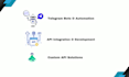 integrate any API payment gateway , bots, custom solutions