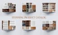 design modern product catalog and lookbook