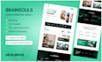 create premium digital marketing agency website or startup website