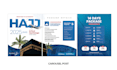 design islamic hajj umrah posters, premium quality