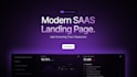 design a saas landing page high converting fast