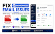 setup wordpress SMTP mail and fix email delivery or spam issues
