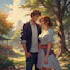 draw your couple character with anime style
