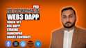 be web3 dapp, blockchain developer crypto, dex, staking, presale game