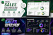 build a professional excel sales dashboard and reporting