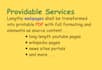 convert long webpages into printable pdf