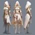 make magical fantasy game character drawings or scenes
