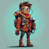 make 2d game assets, pixel character sprite sheet  your game