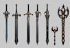 design fantasy weapons in any artstyle