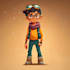 create simple 2d game characters