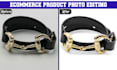 do background removal, photoshop product retouching and ecommerce photo editing