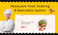 build a restaurant website with a food delivery system