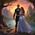 do romance book cover illustration fantasy  book design