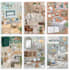 design a coastal interior design with moodboard
