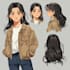 create original anime character sheet or reference for