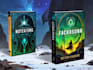 create professional fantasy book cover and sci fi book cover