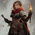 create a character art, game art, dnd character art