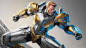 draw hero, mecha, armor, character, concept art or artwork
