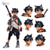 create a custom 2d digital character design