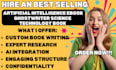 book writer, artificial intelligence ebook ghostwriter, science technology book
