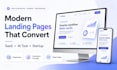 build high converting react nextjs saas landing page