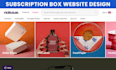 description box website subscription website subscription box shopify store