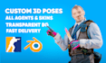 create cs2 agent render png