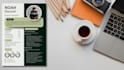 design a professional and creative resume CV that stands out
