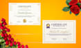 create professional , customized certificate designs