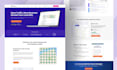 do website uiux, landing page uiux in figma