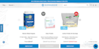 design nutraceutical website peptide vitamins sarms nootropic ecommerce website