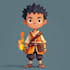 design 2d game character, environment, gui, texture,