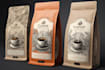 do coffee packaging, pouch, tea labels design
