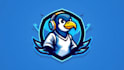 design outstanding penguin logo with express delivery